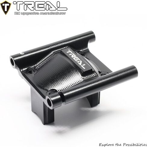 Treal Aluminium 7075 Center Diff Cover for Arrma BLX 6S Kraton Talion Typhon (Black) in Kuwait