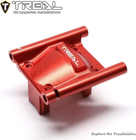 Treal Aluminium 7075 Center Diff Cover for Arrma BLX 6S Kraton Talion Typhon (Black) in Kuwait