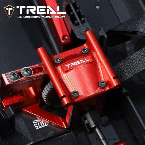 Treal Aluminium 7075 Center Diff Cover for Arrma BLX 6S Kraton Talion Typhon (Black) in Kuwait