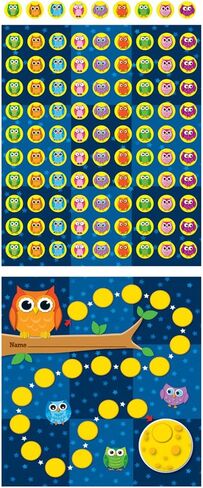 Carson Dellosa Mini Incentive Chart With Reward Stickers, Reward Chart for Kids for Homework Assignments, Attendance, Positive Behavior, Chores, Potty Training Progress in Saudi Arabia