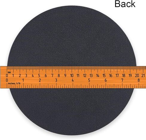SSOIU White Marble Round Mouse Pad Cute Mat Grey Circular Mouse Pads 7.87X7.87 Inch (200mmX200mmX3mm) in Kuwait