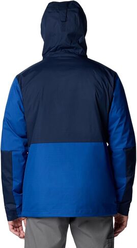 Columbia Men's Point Park Interchange Jacket, Dark Stone/Delta/Black, X-Large in Saudi Arabia