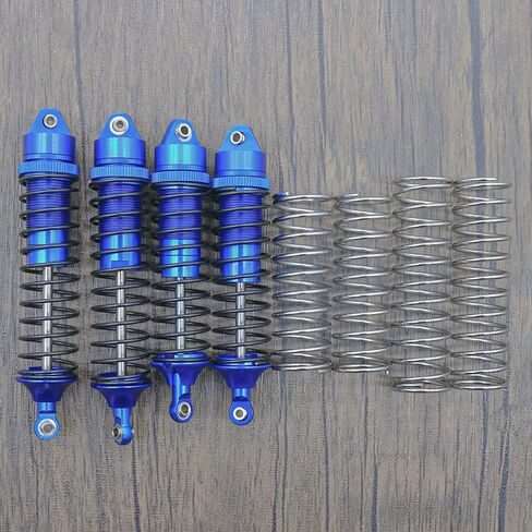 RCAWD صدمات سبيكة كاملة لـ Arrma 1/10 Gorgon 4x2 Mega 550 ترقيات الصدمة الخلفية الأمامية الجزء الأحمر in Kuwait