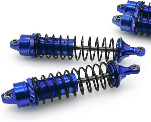 RCAWD صدمات سبيكة كاملة لـ Arrma 1/10 Gorgon 4x2 Mega 550 ترقيات الصدمة الخلفية الأمامية الجزء الأحمر in Kuwait