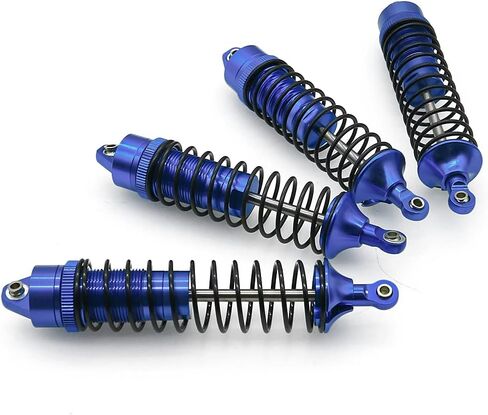 RCAWD صدمات سبيكة كاملة لـ Arrma 1/10 Gorgon 4x2 Mega 550 ترقيات الصدمة الخلفية الأمامية الجزء الأحمر in Kuwait