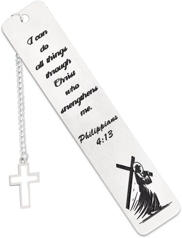 Metal Material Christian Bookmarks with Quote,Silver Bible Bookmark, Heart Bookmark for Reading and Serenity Prayer in Saudi Arabia