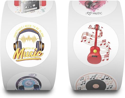 Animals Stickers - 500 Pcs Cartoon Corgi Round Seal Label PVC Decals Vinyl Decoration DIY Funny Creative Decor for KidsTeens Cute Self Adhesive Gift Stickers Envelope Seals Paster Motivational Rewards in Saudi Arabia