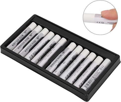 12 مساءً باستيل أبيض الزيت يلتصق بالأطفال أدوات اللوحة دنج قرطاسية أنشطة داخلية اللوازم المدرسية in Kuwait