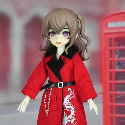 YMY New Year Red Set OB11 Bjd GSC 1/12 Scale Doll Clothes Cute Accessories Gift（Boy-S） in Saudi Arabia