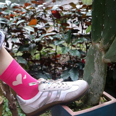 Women Quarter Socks, Above Ankle Cute Crew Socks Seamless Thin Cotton Socks (4 Pairs) in Saudi Arabia