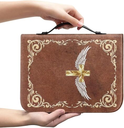 Bible Covers for Women Men Book Cover for Bible Church Tote Bag Protector with Handle in Kuwait