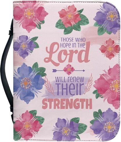 Bible Covers for Women Men Book Cover for Bible Church Tote Bag Protector with Handle in Kuwait