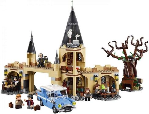 LEGO Harry Potter and The Chamber of Secrets Hogwarts Whomping Willow 75953 Magic Toys Building Kit, Prisoner of Azkaban, Hedwig, Hermoine Granger and Severus Snape for 8 - 14 years (753 Pieces) in Saudi Arabia