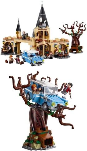 LEGO Harry Potter and The Chamber of Secrets Hogwarts Whomping Willow 75953 Magic Toys Building Kit, Prisoner of Azkaban, Hedwig, Hermoine Granger and Severus Snape for 8 - 14 years (753 Pieces) in Saudi Arabia
