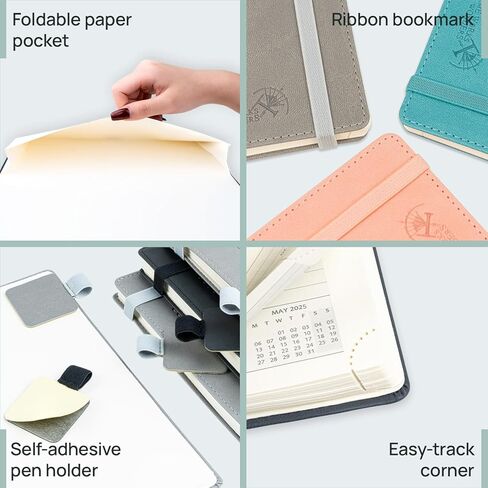 Poprun Planner 2025-2026 (متوسط ​​- 6.5 '' x 8.5 ') in Kuwait