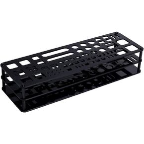 OLYCRAFT Mold Making Tools Storage Box Gunpla Tools Storage Box Model Building Tool Organizer 63 Holes Shelf Craft Tools Rack Stand for Tools Storage