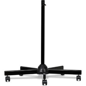 Five Legged Pulley Base Floor Stand, Adapted to LED Desk Lamps and Magnifier Lamps, Suitable for Work, Beauty and Nail Art, Repair, and Artistic Creation(Black)