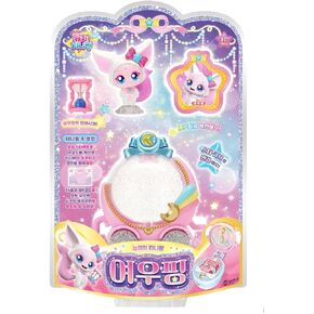 Shooting Star Catch Teenieping Figure - Allureping with Hourglass, Star Cube, and Star Medal 여우핑