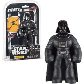 STRETCH ARMSTRONG Stretch Star Wars Darth Vader Action Figure Toy Collectible - Black Helmet Series Lord Mini 7" Stretchy Toys for Jedi or Padawan Ages 5, 6, 7, 8 Multi-colored