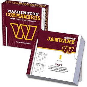 Turner Sports Washington Commanders 2025 Box Calendar (25998053058)