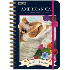 LANG American Cat™ 2025 Spiral Engagement Planner (25991011081)