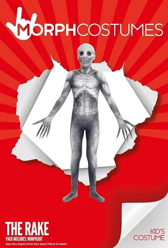 Morphsuits The Rake Costume Kids, The Rake Halloween Costume for Kids, Rake Costume Boys, Rake Scary Costumes for Kids in Saudi Arabia