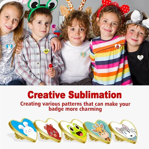 شارة زر DIY ، دبابيس فارغة ، تسامي الفضة الفضة ، دبابيس قاعدة الألومنيوم مع ظهور الفراشة الدبوس لمجوهرات مصنوعة من طية صدر الازليح (مربعة ، ذهبية ، 30 ٪) in Kuwait