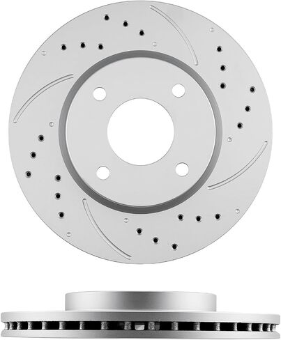 Torchbeam 31266 Front Brake Rotors For 2004 Camry 3.0; 3.3L, 1999-2003 RX300, 2004-2006 ES330, 2002-2003 Camry 3.0L 2pcs Disc Brake Rotor Replacement in Kuwait