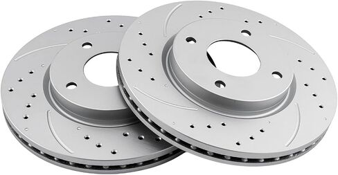 Torchbeam 31266 Front Brake Rotors For 2004 Camry 3.0; 3.3L, 1999-2003 RX300, 2004-2006 ES330, 2002-2003 Camry 3.0L 2pcs Disc Brake Rotor Replacement in Kuwait