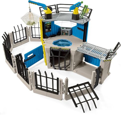 Schleich Dinosaurs ، لعبة الديناصورات ، ألعاب الديناصورات للبنين والبنات من 4 إلى 12 سنة ، لعبة Extend-a-fence ، تتراوح أعمارهم بين 4+ in Kuwait