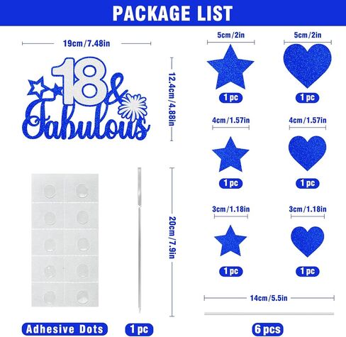 Your Childhood Has Expired 18 Cake Topper, Blue Black Happy 18th Birthday Cake Topper for Boys Girls, 18 Years old Birthday Party Glitter Cake Decorations Supplies in Saudi Arabia