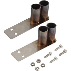 LAEINA 1:10 RC Car Simulation Exhaust Pipe Metal Tail Throat for 1/10 Scale Drift Car Redcat HPI Tamiya HSP94123 Decoration Accessories (B)