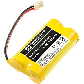Synergy Digital Cordless Phone Battery, Compatible with Rayovac RAY77 Cordless Phone, (NI-CD, 2.4V, 700 mAh) Ultra High Capacity, Replacement for Sony BP-T50 Battery