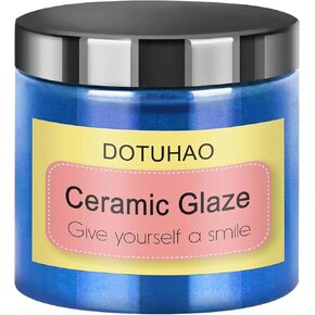 Underglaze for Ceramics, Pink Ceramic Glaze Powder, Pottery Pigments Stains Underglaze Colors Pigment Powder Ceramic Underglaze Colors for Clay (Pink, 4 oz)