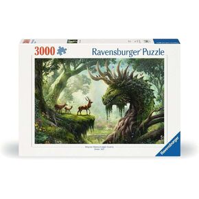 Ravensburger The Forest Dragon Awakes 3000 Piece Jigsaw Puzzle for Adults - 12000808 - Handcrafted Tooling, Made in Germany, Every Piece Fits Together Perfectly