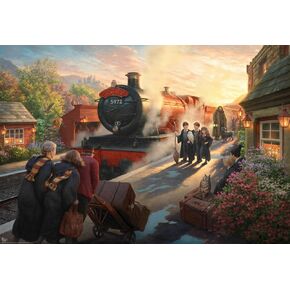 Ceaco - Silver Select - Kinkade - Harry Potter - 2000 Piece Jigsaw Puzzle for Adults -Challenging Puzzle Perfect for Game Nights