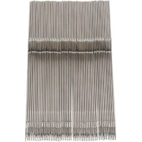 Acouto Knitting Machine Needles for KR830 KR838 KR850, 50pcs Steel Knitting Machine Needles Weaving Tool Weaver Accessories