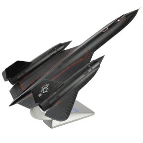 1/72 Scale SR-71a Blackbird Metal Model High-Altitude Reconnaissance Aircraft Military Diecast Plane Model for Collection or Gift