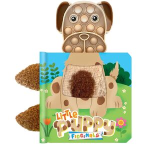 Fidgimals Little Puppy Animal Baby Book | Educational Children's Books, Sensory Board Book with Pop It Fidget Toys, Perfect Sensory Toys for Toddlers ... Baby Books I Your Sensory Fidget Puppy Friend