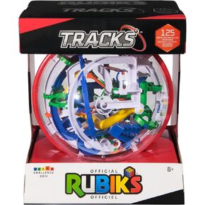 Rubik's Cube, Tracks 125 3D Gravity Maze & 3D Puzzle Game with 125 Obstacles, Challenging Problem-Solving Brain Teaser, Fidget Toy & Sensory Puzzle for Adults, Teens & Kids, for Ages 8 & Up