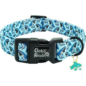 Dog Collar-Dinosaur Adjustable Pet Collar Comfortable Spring Summer Puppy Collar Cute Cotton Collars Durable Necklace Gift for Large Dogs