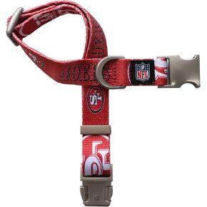 Littlearth NFL Unisex-Adult NFL Premium Pet Collar | Durable All Metal Pet Collar | Durable Pet Collar