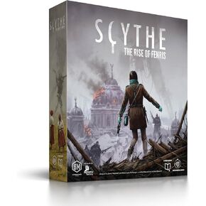 Stonemaier Games: Scythe: The Rise of Fenris | 8 Episode Scythe Campaign | Adds an Additional 11 Modules to Play Through | Add to Scythe (Base Game) | 1-5 Players, 115 Mins, Ages 14+