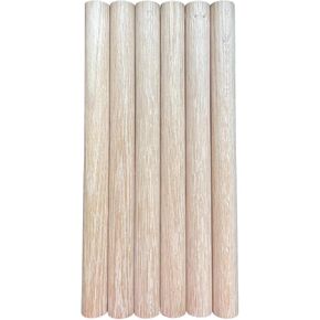Oak Dowel Rods Wood Sticks Wooden Dowel Rods - Unfinished Hardwood Sticks - 1" by 12" for Crafts Sanded Smooth (1)