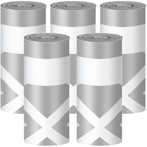 5 Rolls Replaced Waste Bags- Cat Litter Box Liners, Drawstring Cat Litter Receptacles Bags for Cawypety S2 Automatic Cat Litter Box 150pcs