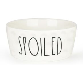 27OZ Ceramic Dog Bowl - 6'' Extra Large Food Water Dog Bowl, Heavy Duty Non-Slip Dog Dish for Medium Dogs, Food Grade Porcelain Pet Feeder Bowl, Microwave & Dishwasher Safe, Pink