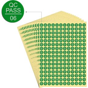 dealzEpic - Red Rectangle Arrow Stickers - Self Adhesive Peel and Stick Label/Products Inspection Defect Indicator - Pack of 15 Sheets