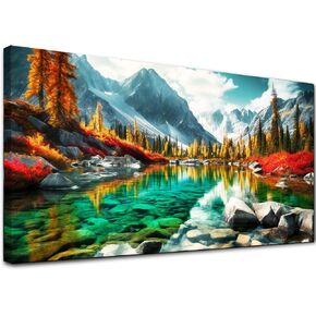 TOCARE Diamond Painting Kits for Adults Up House, Hot Air Balloon Diamond Art Kits for Adults 20x16Inch,Full Drill Diamond Painting Kits Nature Landscape Scenery