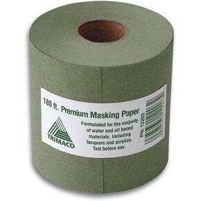 Trimaco 3-inch x 60-yard Green Premium Masking Paper