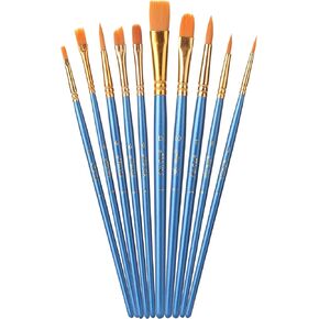 Mr. Pen- Paint Brushes, 10pc, Paint Brushes for Acrylic Painting, Art Brushes, Drawing and Art Supplies, Paint Brush, Acrylic Paint Brushes, Paint Brushes for Kids, Paint Brush set, Watercolor Brushes